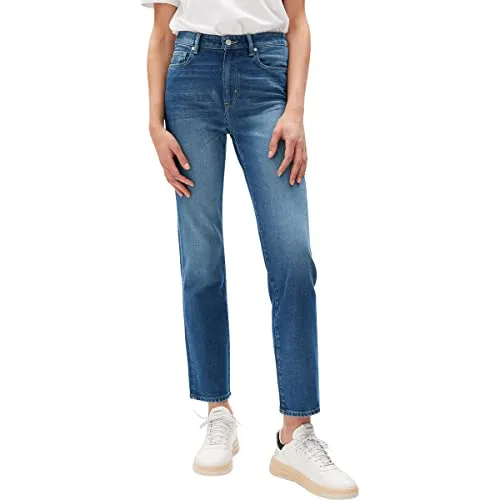 ARMEDANGELS Damen Jeans Straight Leg Mid Waist Bio-Baumwoll Mix Comfort-Stretch CARENAA Straight Fit Cenote