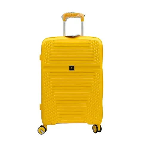 Ribelli Handgepäck Koffer, 70L - Leichter Hartschalenkoffer mit TSA-Schloss - Mittelgroßer Koffer mit 360°-Rollensystem für müheloses Reisen. Robuste ABS-Hartschale und integrierter Diebstahlschutz bieten Sicherheit und Komfort.