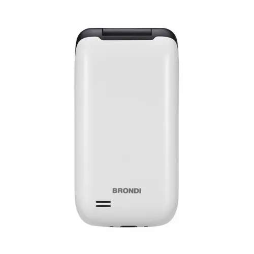 Brondi Strike 4G Hellgrau Mobiltelefon Flip 2,8 Zoll QVGA Dualsim