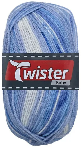 Kurtenbach 50 Gramm Twister Baby aus 100 % Polyacryl Farbauswahl Bastelgarn