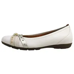 Gabor Ballerina Slipper Weiß 6 in weiß von Gabor