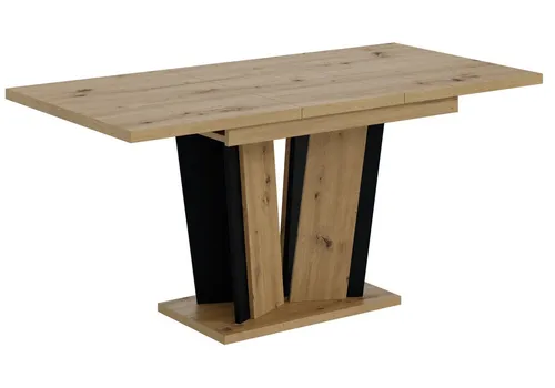 ALTDECOR Ausziehbarer Esstisch - Modern und Praktisch für Küche und Esszimmer - Moderner Esstisch mit ausziehbarer Tischplatte, ideal für gesellige Runden. Robuste Konstruktion und leicht zu reinigende Oberfläche sorgen für Langlebigkeit und Stil in jedem Raum.