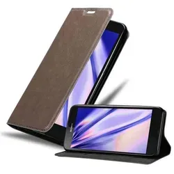 Produktbild Cadorabo Hülle für Sony Xperia Z Schutz Hülle in Braun Handyhülle Etui Case Cover Magnetverschluss