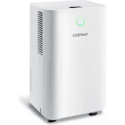COSTWAY 3 Modi Mobile Luftentfeuchter 12L/Tag