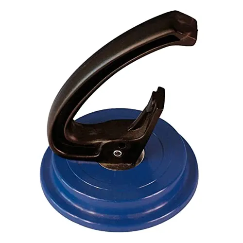 Karl Dahm Saugheber Ø 115mm I Plattenheber zum Tragen & Verlegen von Großformatplatten mit glatter Oberfläche wie Fliesen, Glas uvm I Bis 25kg –10755