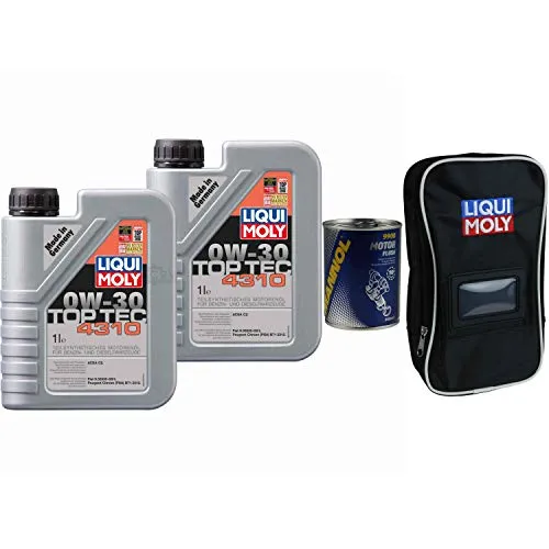 2x1L Top Tec 4310 0W-30 300ml MANNOL 9900 Motor Flush inkl. Tasche