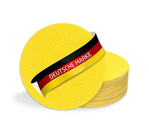 BOXTEC Klett-Schleifpapier D225 (25 Stück) - Schleifblätter für Trockenbauschleifer, ideal für Farbe, Lack und Gips. Perfekte Körnung P220 für effizientes Schleifen.