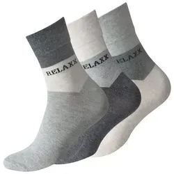 Cotton Prime® Socken (6-Paar) Ohne Gummibund beige|grau 39-42