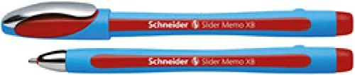 Kugelschreiber Slider Memo XB rot, Visco Glide(Liefermenge=2)