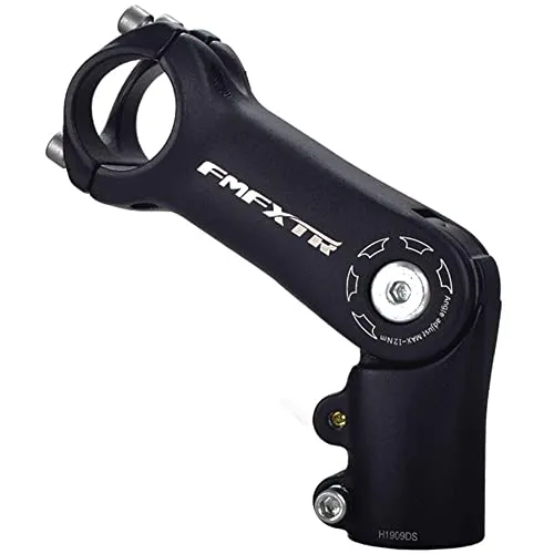 CYSKY Fahrrad Verstellbarer Vorbau 25,4 90mm / 110mm 0-90 ° Grad Aluminiumlegierung MTB Vorbau Lenker Vorbau für Mountainbike, Rennrad, MTB, BMX, Radfahren (110mm)