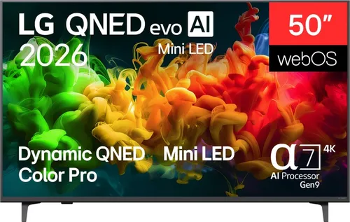 LG 50QNED80B6B 50 Zoll QNED evo AI Mini LED 4K Smart TV (2026)