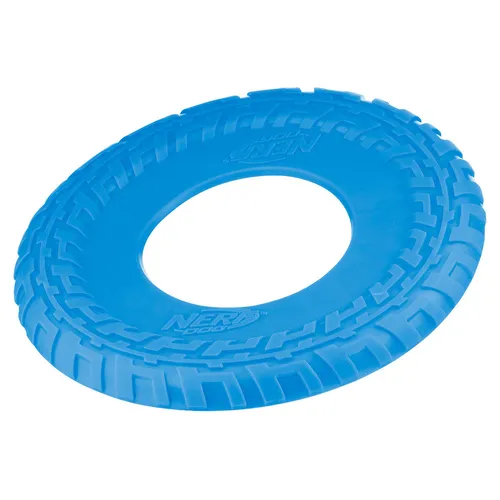 Nerf Dog Trax Flyer Hundespielzeug Gummi 25,4 cm Frisbee Apportierspaß