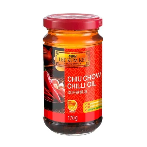Chiu Chow Chiliöl 170g Lee Kum Kee Chilli Oil LKK