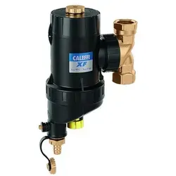 Caleffi Schlammabscheider XF 577700 - Sanitärinstallation, selbstreinigender Schmutzfänger mit Magnet für effiziente Schmutzentfernung, ideal für Heizungs- und Wassersysteme.