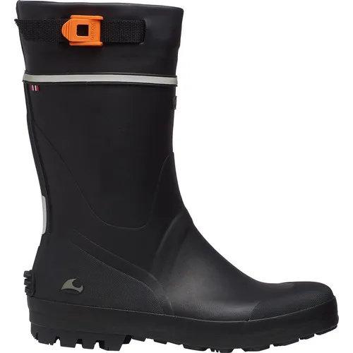 Viking Touring 3 black (2) 45 - Wanderschuhe mit wasserdichter Naturkautschuk-Mischung und ultimativen Grip dank UGC-Technologie. Ideal für urbane Abenteuer und lange Tragezeiten, mit verstellbarer Schnalle für optimale Passform.