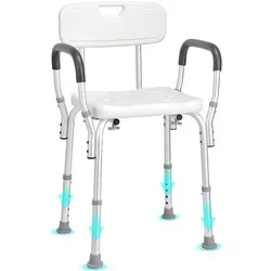 VEVOR Höhenverstellbarer Duschhocker