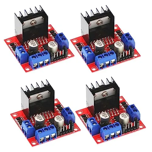 pcs L298N Motor Drive Controller Board Modul Dual H Brücke DC Schrittmodul für Arduino 4