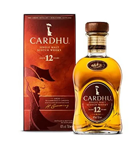 Cardhu 12 Years Old Single Malt Scotch Whisky in Geschenkbox