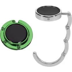 kwmobile Taschenhalter für Tisch in schwarz von kwmobile