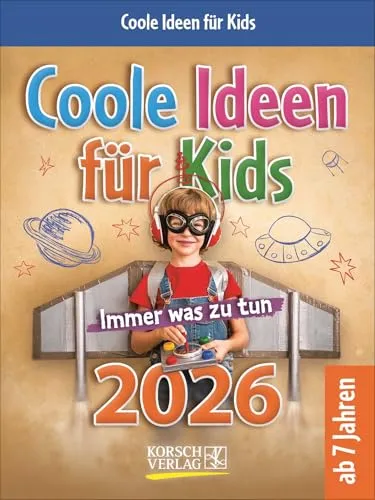 Coole Ideen für Kids 2026: Aufstellbarer Tages-Abreisskalender