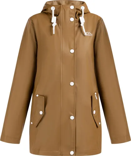ICEBOUND damen regenjacke - dunklesand, XXL