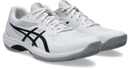 ASICS Herren Tennisoutdoorschuhe GAME FF CLAY/OC - Tennisschuhe mit hervorragenden Stützeigenschaften, verbesserter Ventilation und Flexibilität. Ideal für alle Plätze, dank GEL-Dämpfung und TRUSSTIC-Technologie für Stabilität.