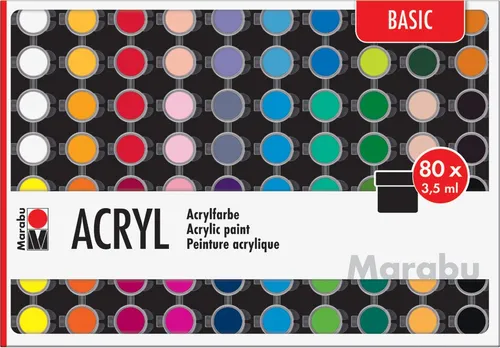 Marabu Acrylfarben-Set
