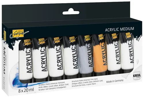 KREUL SOLO Goya Acrylic Medium 20 ml 8er Set