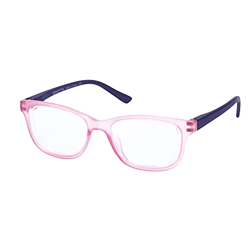 ZENOTTIC Kinder Computer Blaue Li cht Blockieren Brille Anti Schwindlig Linse Leicht Schützen Augen Spiel Brille Junge Mädchen (ROSA)