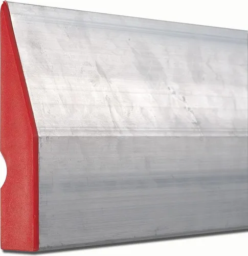 Stabila Abziehlatte Type TRK, 120cm Aluminium - Maurer- & Verlegewerkzeug mit Trapez-Profil für präzises Ausrichten von Ecken und Kanten. Ergonomisches, verwindungssteifes Design und stoßdämpfende Endkappen sorgen für optimale Handhabung.