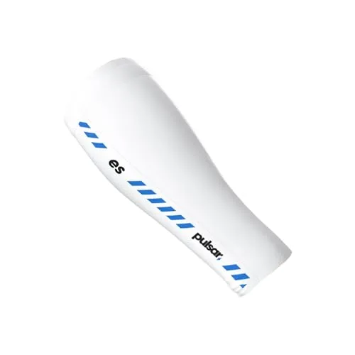 Pulsar eS Gaming-Armstulpe für E-Sports, Gaming, Kompressionsmanschette, Arm, kurz, M, Weiß, Weiß, M