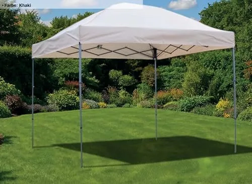 Kompakt Pavillon Faltpavillon 3x3 m Khaki 2770