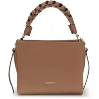 COCCINELLE Umhängetasche Crossbody Double Grainy Leather von Coccinelle