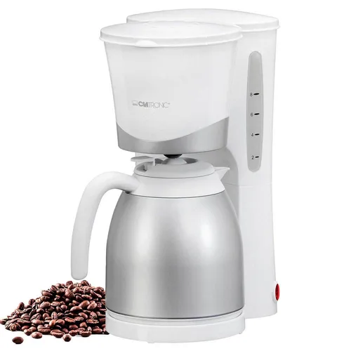 CLATRONIC KA 3327 Kaffeemaschine - 8-10 Tassen - Kaffeemaschine mit doppelwandiger Thermokanne und Aromaverschluss für perfekten Kaffeegenuss, ideal für jeden Haushalt.