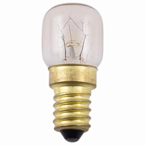 Müller Licht Birnenformlampe Backofen 300 Grad Celsius E14 230 Volt 25 Watt klar