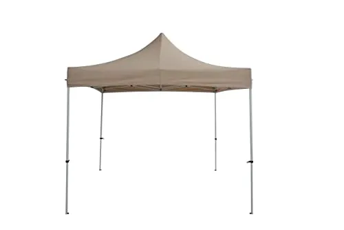 TrendLine Ersatzdach 2,95 x 2,95 m für Faltpavillon in Sand - Pavillon- & Pergolateile, wasserabweisend und einfach zu montieren für idealen Schutz vor Sonne und Regen.