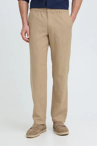 INDICODE IDTropelo Herren Leinenhose - Stilvolle Stoffhose im Regular Fit - Hochwertige Leinenhose im Regular Fit für einen bequemen Sitz. Nachhaltig produziert mit recycelten Materialien, ideal für entspannte Sommerlooks.