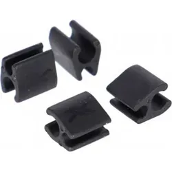 XLC Clips für Kabelmantel 4 mm BR-X121 DI2 2.5 MM (30U) - Praktische Clips zur Befestigung von Kabelmänteln, robust und ideal für verschiedene Anwendungen in der Elektrotechnik.