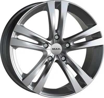 Mak Zenith gloss black 7x17 ET35