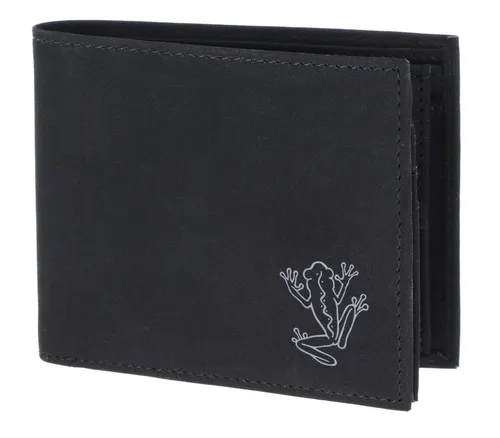 OXMOX Geldbörse Querscheinbörse, mit RFID-Blocker Schutz