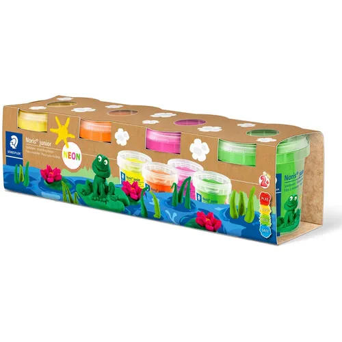 Staedtler Spielknete Noris junior Neonfarben