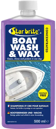 Star brite Boat Wash & Wax Boot Shampoo Wax 89816 473 ml