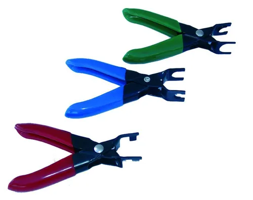 BGS 8012 Zangen zum Lösen von Kraftstoffleitungs-Verbindungen, 3-tlg.