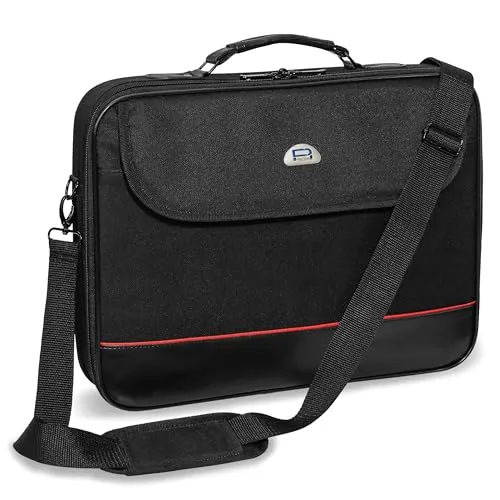 Pedea Laptoptasche Trendline, 66067020, schwarz, wasserabweisend, Nylon, bis 18,4 Zoll