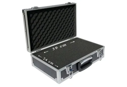 ECI Tools Aluminium Werkzeugkoffer Schwarz mit Würfelschaum