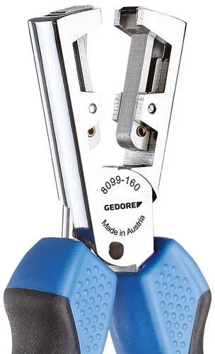 Gedore 8099-160 JC Abisolierzange 0.5 bis 5mm² - Zangen mit präziser Abisolierfunktion für Kabelquerschnitte von 0.5 bis 5mm², ideal für professionelle Elektroinstallationen.