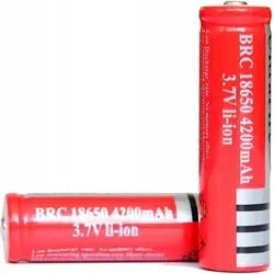 Wiederaufladbare Batteriezelle 18650 4200 mAh 3,7 V
