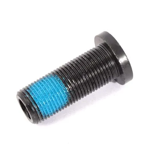 KHEbikes KHE BMX Kurbelschraube Länge 34mm Gewinde 12mm schwarz nur 20g für 19mm Achsen