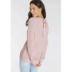 Strickpullover LAURA SCOTT für Damen, Gr. 40, zartrosa von Laura Scott