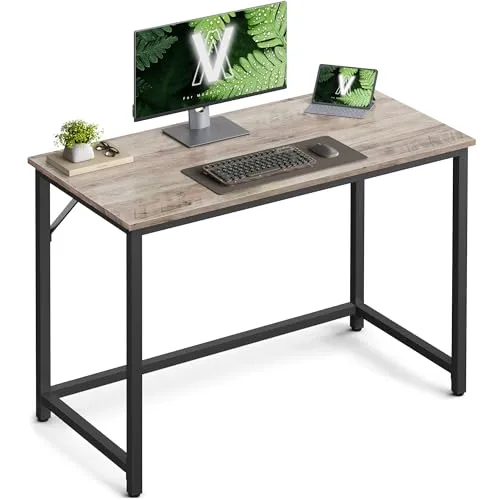 VASAGLE Kleiner Computertisch im Industrie-Design von VASAGLE